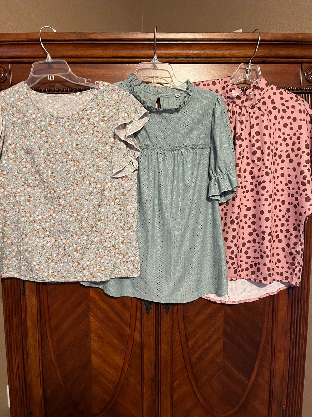 Emery Rose and SHEIN Shirt Trio